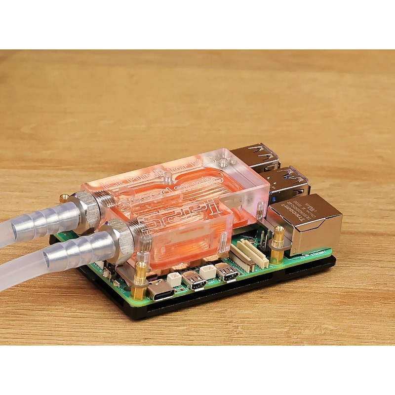 Ultradunne Pi 5 CPU Waterkoeli - Raspberry Pi Water Cooling Kit recensie en prijs