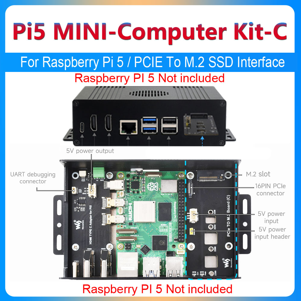 Raspberry Pi 5-boxbehuizing Ki - Argon One V3 M.2 Nvme Case recensie en prijs